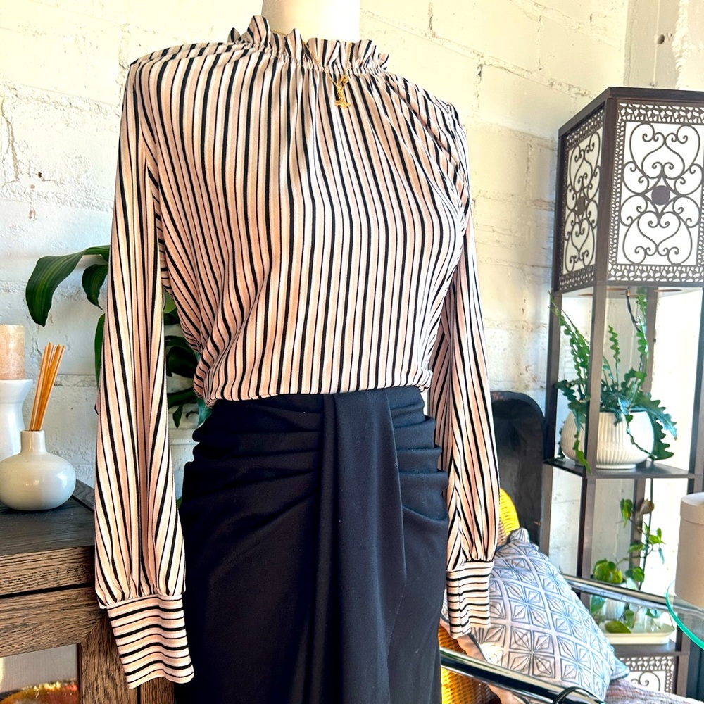 Adrianna Papell Striped Top